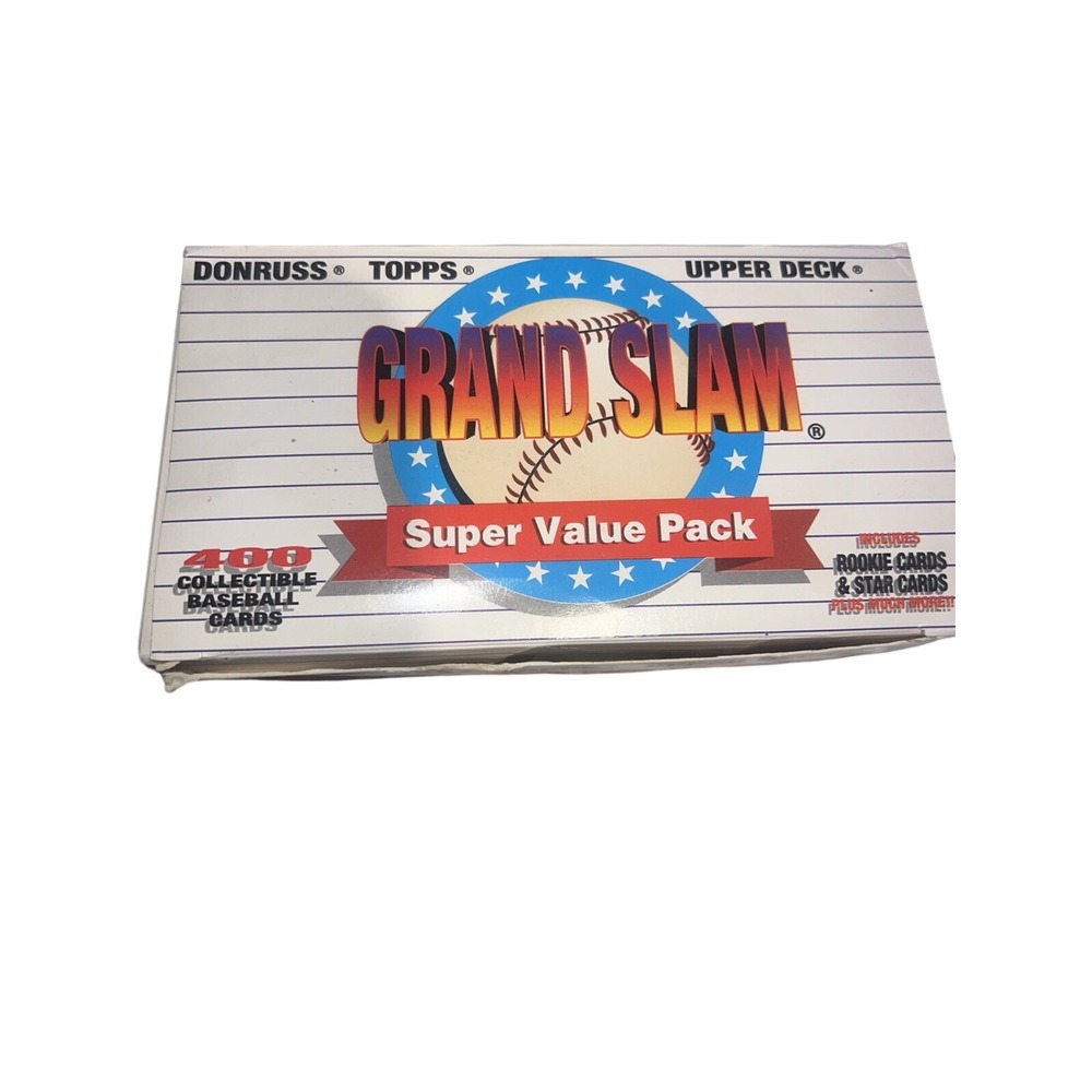 Grand Slam Super Value Pack‎  Some Card Are Sticking Together
